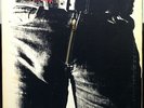 THE ROLLING STONES sticky fingers VG LP 1971 Andy Warhol Zipper 1st w/Sleeve