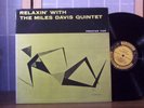 MILES DAVIS LP RELAXIN' WITH MILES PRESTIGE MONO D/G BERGENFIELD VG++