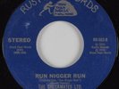 70's Soul 45 CHECKMATES LTD. Run N***** Run RUSTIC HEAR NM