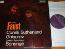 SET 327-30  Gounod Faust / Corelli / Sutherland etc. W/B 4 LP box
