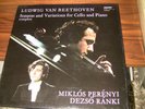 BEETHOVEN CELLO SONATAS AND VARIATIONS-3LP BOX, STEREO, N.M