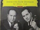 RARE OISTRAKH BACH BEETHOVEN VIVALDI RED STEREO DGG