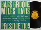 MILES DAVIS Bags Groove PRESTIGE 7109 DG MONO W 50TH JAZZ LP VG++