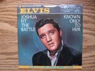 ELVIS PRESLEY JOSHUA FIT THE BATTLE KNOWN ONLY TO HIM PICTURE SLEEVE AND RECORD