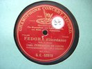 OPERA-  FEDORA- FERNANDO DE LUCIA-  GRAMOPHONE CONCERT RECORD