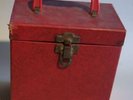 45 RPM Platter-Pak Record Case & 50 Records - Kinks, Chuck Berry, Gentrys, Elvis