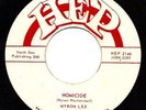 1958 Rockabilly 45 MYRON LEE Homicide Aw C'Mon Baby HEP Signed by Myron Lee