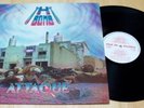 H BOMB ATTAQUE RAVE ON 1984 HOLLAND METAL LP WITH INSERT