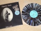 DEPECHE MODE - NEW LIFE - RARE GERMAN MARBLED VINYL 12