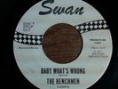 Garage 2-sider 45 The Henchmen Baby what's wrong on Swan VG++ LISTEN