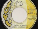 GIDEON JAH RUBBAAL Love Rasta ROOTS REGGAE SHAKA 7” ??