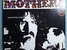 FRANK ZAPPA & MOTHERS ABSOLUTELY FREE VERY NICE ORIGINAL 1967 VERVE STEREO LP
