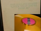 Rolling Stones  LP Live'r Than You'll Ever Be 1st press Gold Wax Tmoq Original