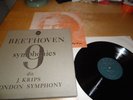 BEETHOVEN 9 SYMPHONIES JOSEF KRIPS VOX 8 LP BOX NM