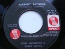 TONY MIDDLETON & BOBBY MATOS - RETURN TO SPANISH HARLEM 7in listen