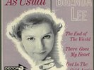 BRENDA LEE   AS USUAL   EP PICTURE SLEEVE COVER and RECORD