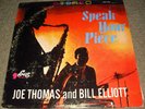 Joe Thomas & Bill Elliot  'Speak your piece' RARE Latin jazz R&B Mod LP  LISTEN