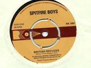 SPITFIRE BOYS MEIN KAMPF RARE 45 1ST PRESS WITH PUSH OUT PUNK PISTOLS