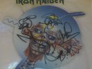 Fully Signed - Iron Maiden-Can I Play With Madness-Shaped Picture Disc