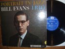 BILL EVANS TRIO Portrait In Jazz 1ED USA Riverside 12-315 LP DG vg++
