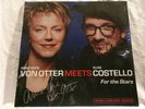 ANNE SOPHIE VON OTTER & ELVIS COSTELLO autographed SIGNED 2 LP For the Stars