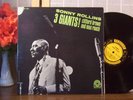 SONNY ROLLINS LP 3 GIANTS PRESTIGE YELLOW LABEL D/G w CLIFFORD BROWN  NM-