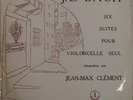 JEAN MAX CLEMENT CELLO BACH SUITEN FRENCH L'OISEAU LYRE