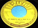 SONNY BURGESS My Bucket's Got Hole In It 45 Orig Sun Rockabilly