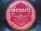 HITCH'S HAPPY HARMONISTS 'WASHBOARD BLUES' GENNETT 3066