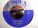 MUDDY WATERS  - GOOD NEWS // COME HOME BABY - CHESS SILVER TOP 1667