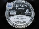 ERNIE GOLDEN ORCHESTRA EDISON DIAMOND DISC 51658 - TWO HOT SIDES