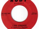 Northern Detroit Soul-Wonderettes-I Feel Strange-US Ruby records issue copy