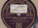 MCKINNEY'S COTTON PICKERS - Where There's A Will... / JIMMIE LUNCEFORD 78 (A++)