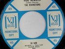 rare Soul 45 RIVINGTONS i love you always VEE-JAY Hear