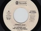 AL HUDSON & SOUL PARTNERS Spread Love RARE MODERN SOUL 45 * Listen RARE PROMO 7