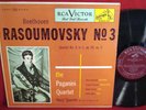 PAGANINI QUARTET Beethoven Rasoumovsky No 3 / Hartp Quartet RCA RED SEAL lm 1722