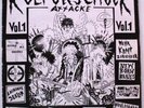 V/A -KULTURSCHOCK ATTACKE Vol.1 LP Sampler Hardcore HC Punk with Rabatz WKZ a.o.