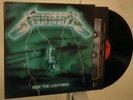 METALLICA -RIDE THE LIGHTNING- ORIGINAL FRENCH LP GREEN COVER