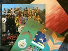 BEATLES SGT PEPPER'S YELLOW BLACK PARLOPHONE PMC 7027 RED WHITE INNER GATEFOLD