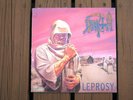 DEATH Leprosy LP 1st US press on Combat / Relativity 1988 gatefold promo