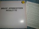 BRUCE SPRINGSTEEN ROULETTE 2 LP + PR0MO INSERT TAKRL NO TMOQ