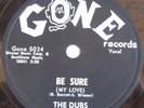 THE DUBS 78 rpm on GONE   