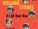 Deutsche ORIGINAL Rolling Stones 5 Kopf Cover 1964 Its all over now VG++ VINYL