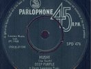 Deep Purple- Hush - Rare South Africa 7
