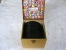 ELVIS,BEACH BOYS, BEATLES, RICK NELSON & MORE - 100-45'S WITH CARRYING CASE