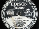 Polla's Clover Gardens Orch - When You And I Were Seventeen - Edison Disc 51540