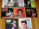 Set (8) different 1950s-1970s Rock 45 Picture Sleeves - ELVIS PRESLEY  RCA