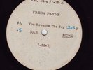 FREDA PAYNE--HDH Invictus ACETATE demo soul 45.You Brought the Joy. Motown 70s.