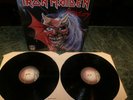 IRON MAIDEN PURGATORY/MAIDEN JAPAN FIRST TEN YEARS 1990 2LP GATEFOLD REISSUE