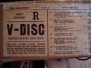 V DISC  ORIGINAL RECORD SHIPPING BOX 78